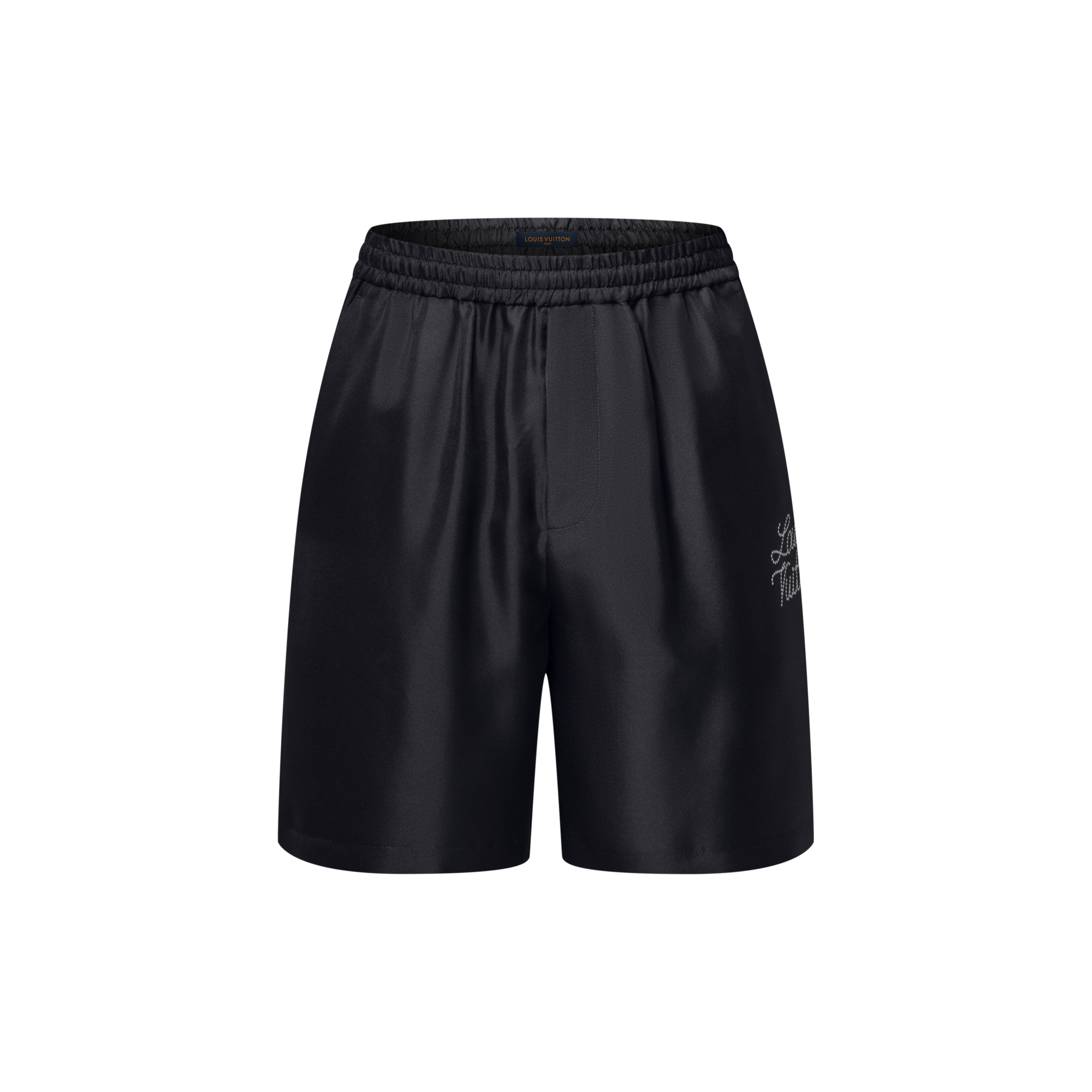 Ready to Wear Pantalones Shorts de seda con distintivo Louis Vuitton | Louis Vuitton ® (Ampliar producto)